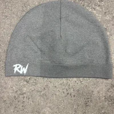 Bonnet gris anthracite ReloopWear RW – Logo Blanc – Unisexe